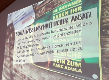 Vernissage «Wildnispotenzial Schweiz»
